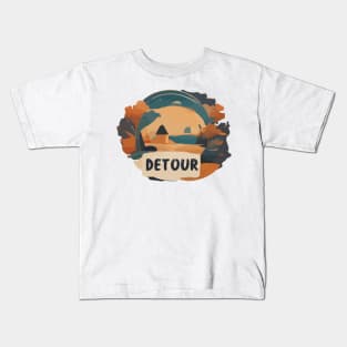 Off the Beaten Path - Celebrating Wilderness Adventures Kids T-Shirt